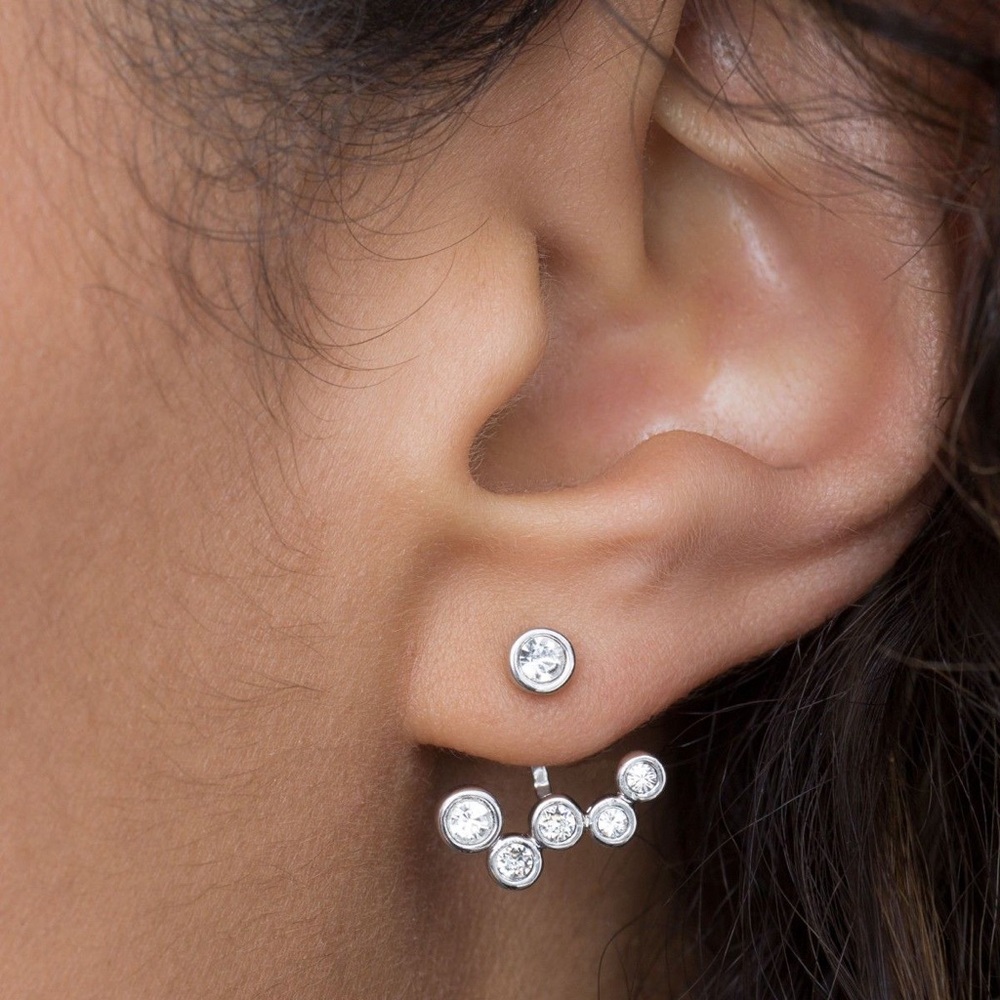 Touchstone Crystal To and Fro Earrings